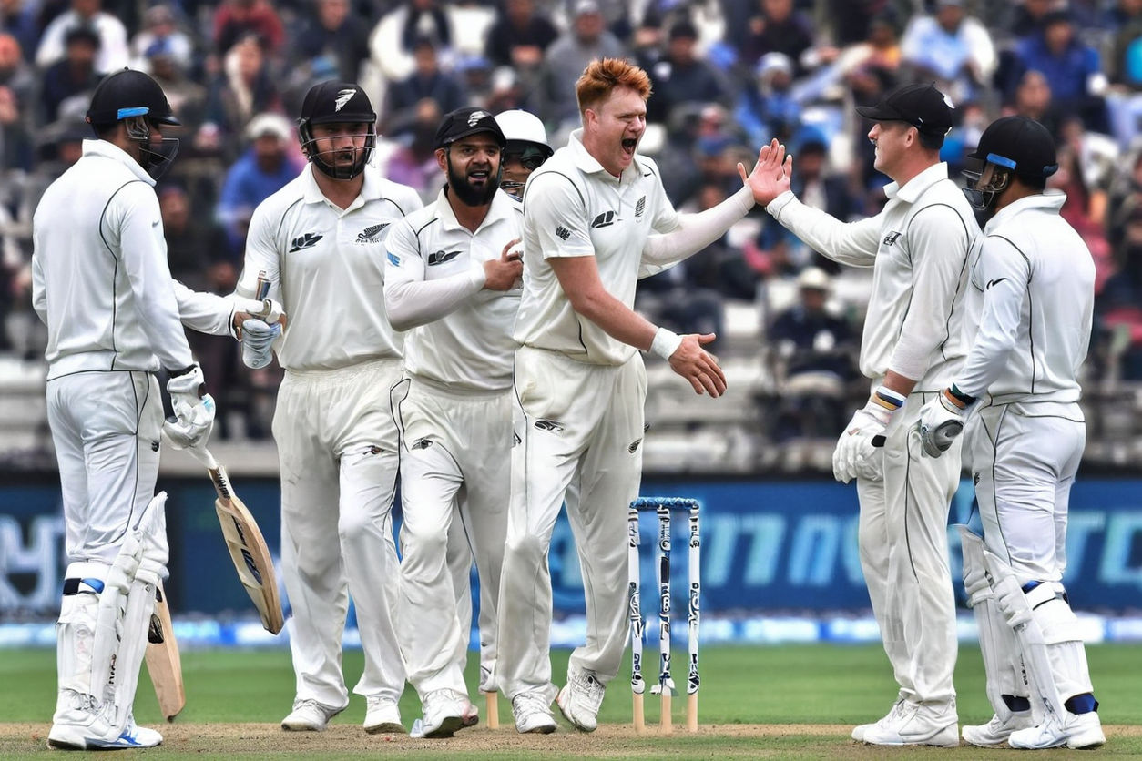 IND vs NZ 1st Test Day 2: भारत ने बनाया न्यूनतम स्कोर